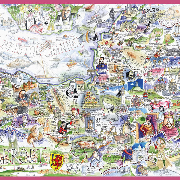 Somerset - Tim Bulmer Jigsaw Puzzle (1000 Pieces)