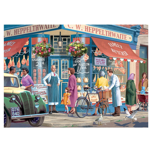 Falcon Deluxe The Butchers Jigsaw Puzzle (1000 Pieces)