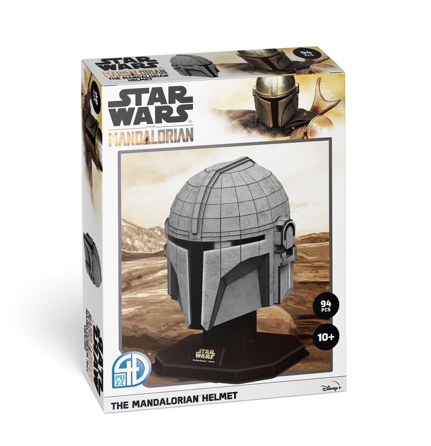 Star Wars: The Mandalorian - The Mandalorian's Helmet 3D Model Puzzle