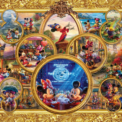 Schmidt Kinkade Disney Mickey and Minnie Disney Dreams Collection Jigsaw Puzzle (2000 Pieces)