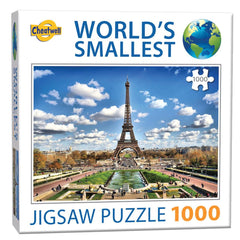 World's Smallest Jigsaw Puzzle - Eiffel Tower (1000 Pieces)
