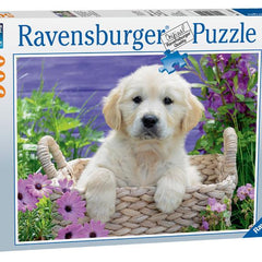 Ravensburger Sweet Golden Retriever Jigsaw Puzzle (500 Pieces)