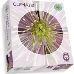 Clematis Impuzzible Cicular Jigsaw Puzzle (400 Pieces)