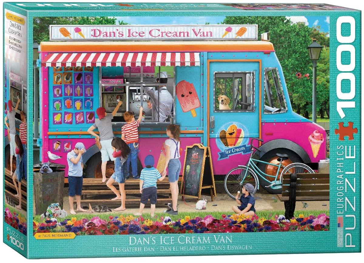 Eurographics Dan's Ice Cream Van Jigsaw Puzzle (1000 Pieces)