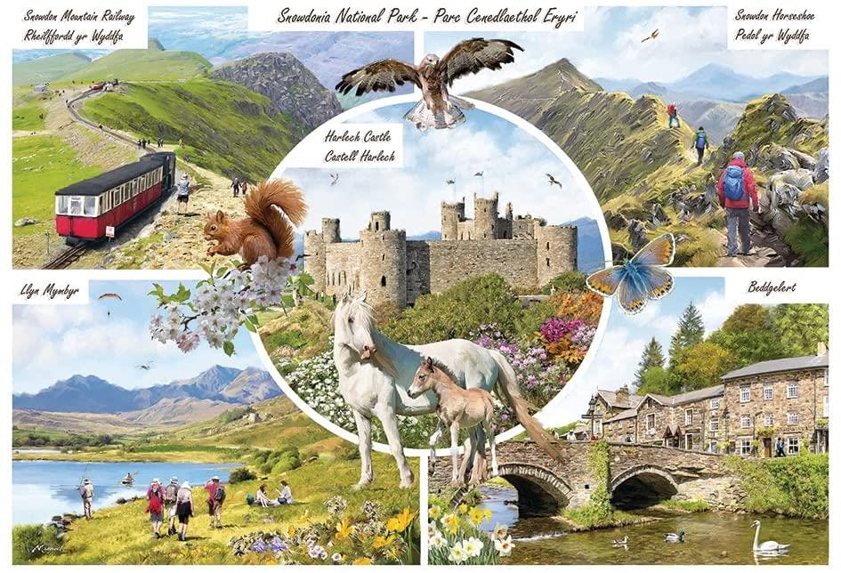 Otter House Snowdonia National Park Jigsaw Puzzle (1000 Pieces)