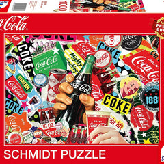 Schmidt Coca Cola Montage Jigsaw Puzzle (1000 Pieces)