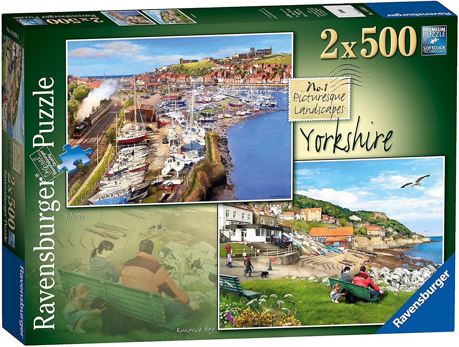 Ravensburger Picturesque Landscapes Yorkshire Jigsaw Puzzles (2 x 500 Pieces)