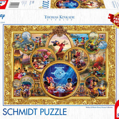 Schmidt Kinkade Disney Mickey and Minnie Disney Dreams Collection Jigsaw Puzzle (2000 Pieces)