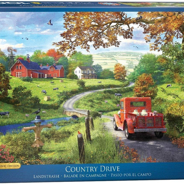 Eurographics The Country Drive Jigsaw Puzzle (1000 Pieces)