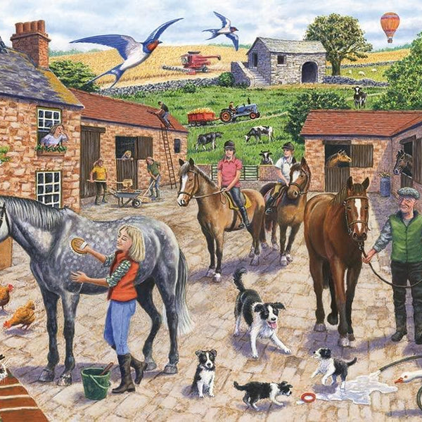Otter House Stable Yard Jigsaw Puzzle (1000 Pieces)