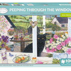 Otter House Peeping Through The Window Jigsaw Puzzle (1000 Pieces)