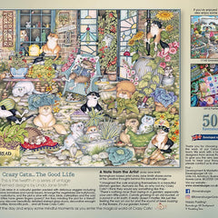 Ravensburger Crazy Cats The Good Life Jigsaw Puzzle (500 Pieces)