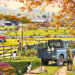 Otter House Countryside Morning Jigsaw Puzzle (1000 Pieces)