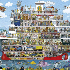 Heye Triangular Cruise, Lyon Jigsaw Puzzle(1500 Pieces)