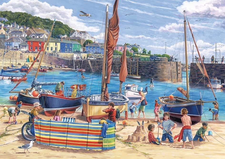 Otter House Harbour Scene Jigsaw Puzzle (1000 Pieces)