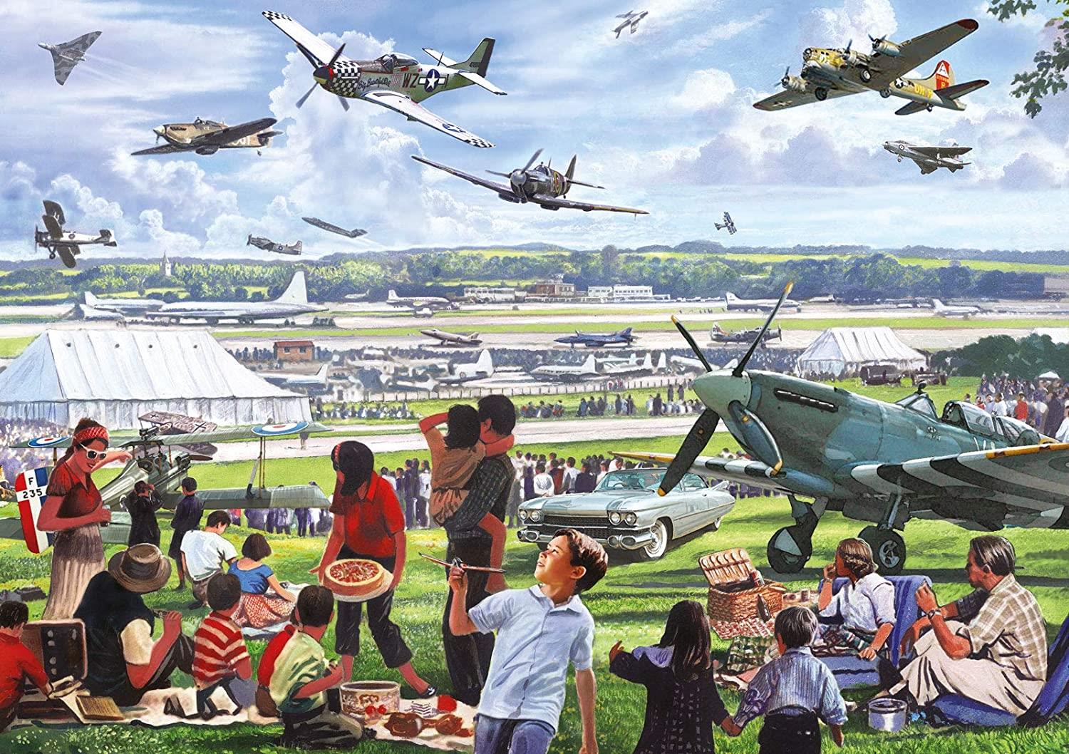 Otter House Air Show Jigsaw Puzzle (500 XL Pieces)