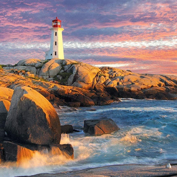 Eurographics Peggy's Cove Lighthouse, Nova Scotia Jigsaw Puzzle (1000 Pieces)