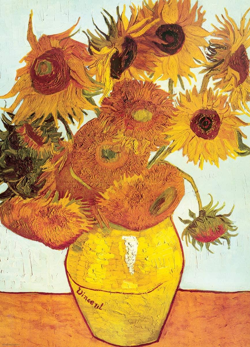 Eurographics Twelve Sunflowers, Van Gogh Jigsaw Puzzle (1000 Pieces)