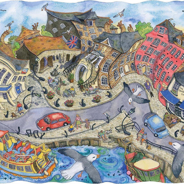 Poole Quay, Wendy Brown Jigsaw Puzzle (1000 Pieces)