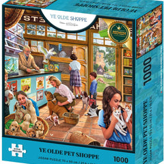 Ye Olde Pet Shoppe, Steve Crisp Jigsaw Puzzle (1000 Pieces)