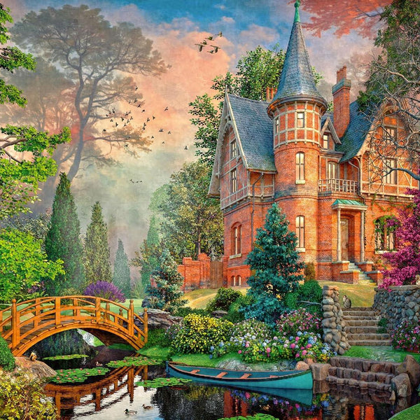 Ravensburger Terracotta Mansion Jigsaw Puzzle (1000 Pieces)