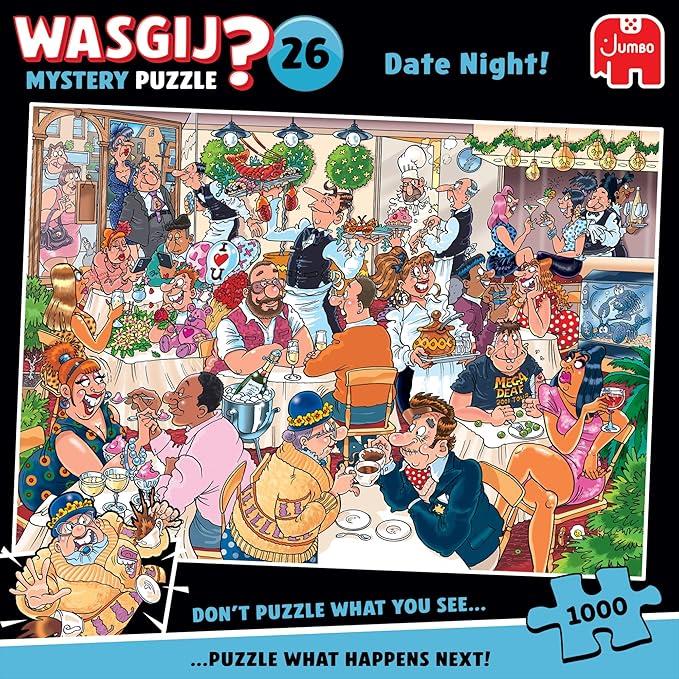 Wasgij Mystery 26 Date Night! Jigsaw Puzzle (1000 Pieces)