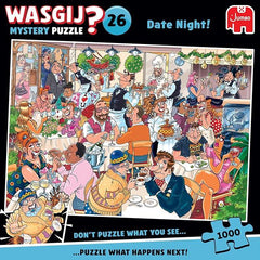 Wasgij Mystery 26 Date Night! Jigsaw Puzzle (1000 Pieces)