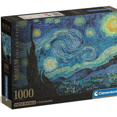 Clementoni Museum The Starry Night, Van Gogh Jigsaw Puzzle (1000 Pieces)