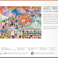 Galison Michael Storrings Harvest Market Jigsaw Puzzle (1000 Pieces)