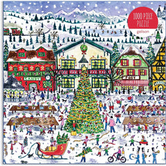 Galison Santa's Village, Michael Storrings Jigsaw Puzzle (1000 Pieces)