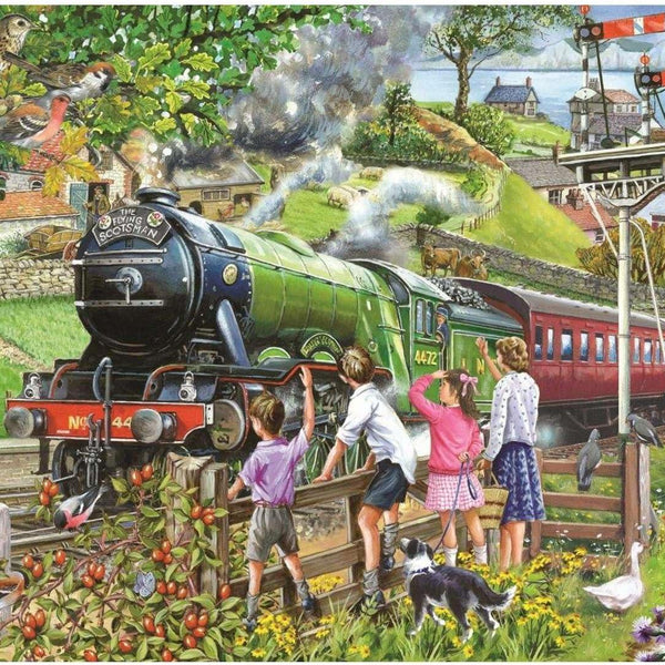 House of Puzzles Full Steam Ahead Jigsaw Puzzle (1000 Pieces)