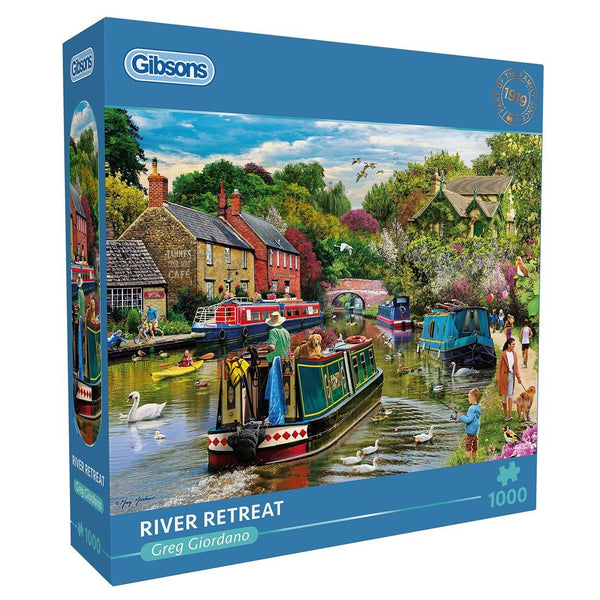 Gibsons River Retreat Jigsaw Puzzle (1000 Pieces)
