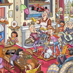 Wasgij Retro Mystery 10 Spring has Sprung! Jigsaw Puzzle (1000 Pieces)