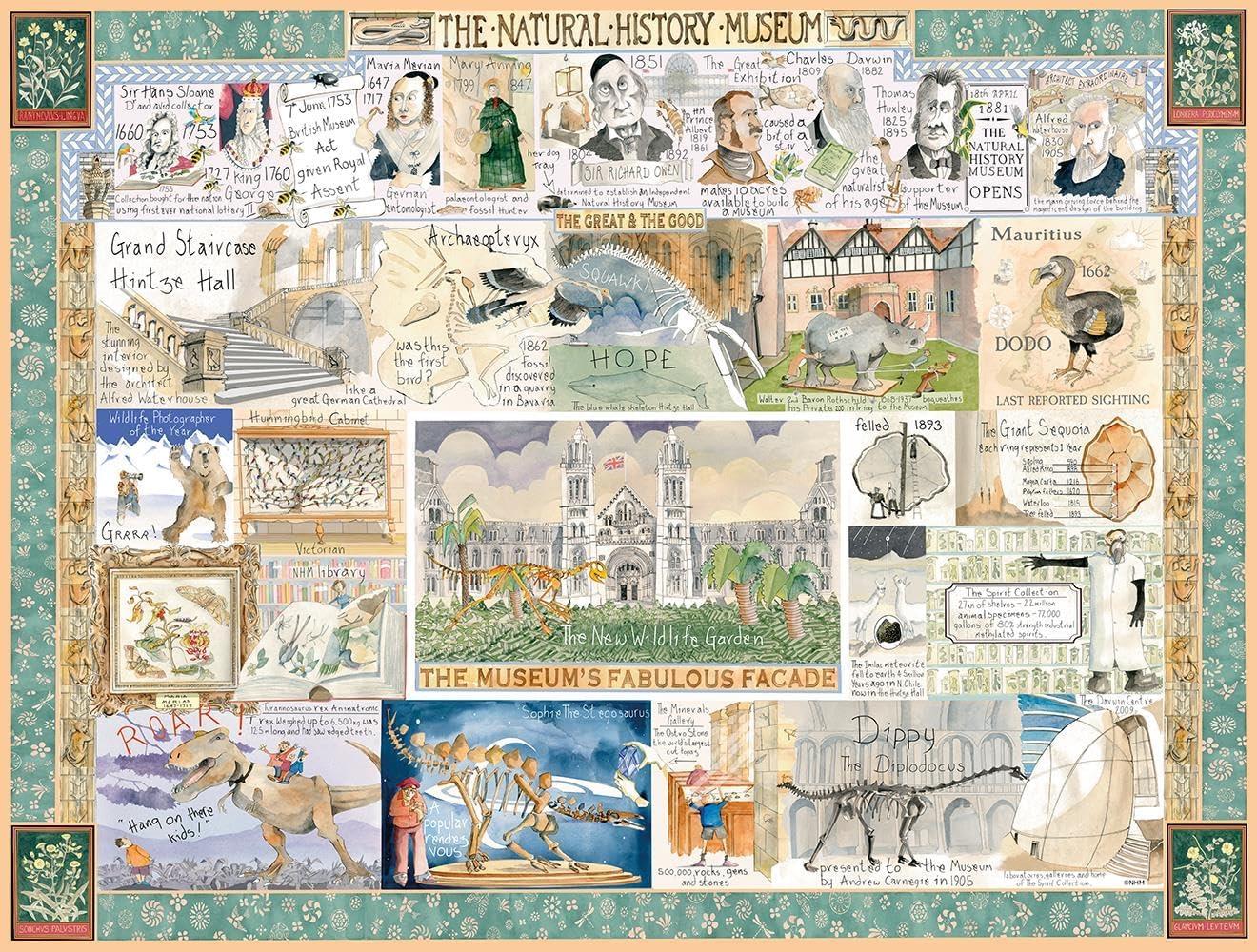 Natural History Museum, Tim Bulmer Jigsaw Puzzle (1000 Pieces)