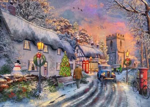 Ravensburger Coming Home for Christmas Jigsaw Puzzle (500 XL Pieces)