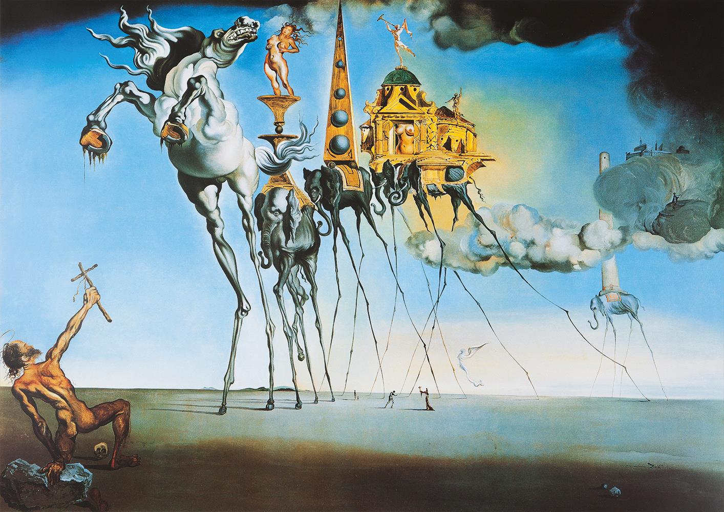 Bluebird Art Dali The Temptation Of St. Anthony Jigsaw Puzzle (1000 Pieces)
