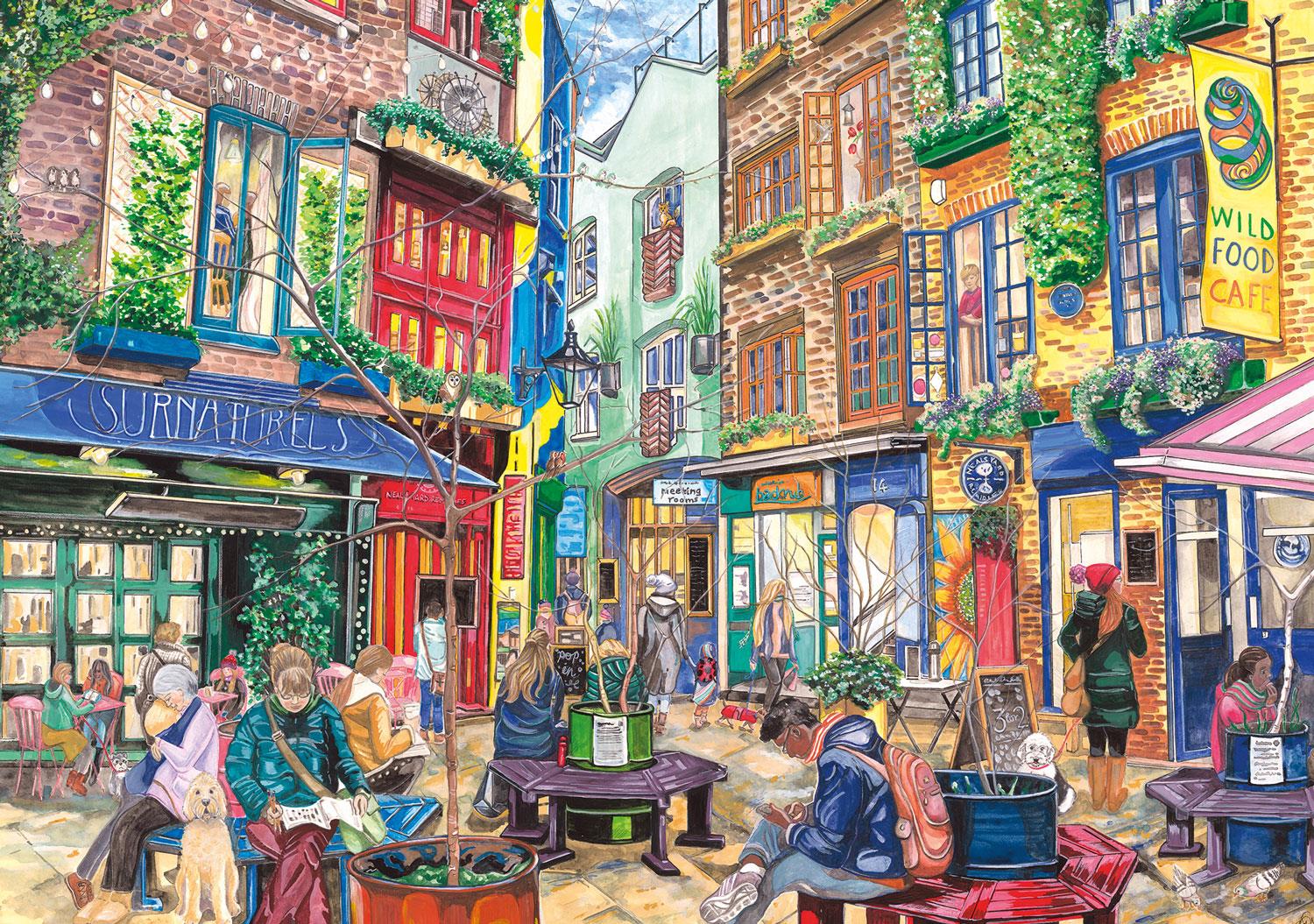 Gibsons Neal's Yard Jigsaw Puzzle (1000 Pieces)