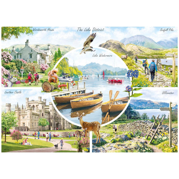 Gibsons The Lake District Jigsaw Puzzle (1000 Pieces)