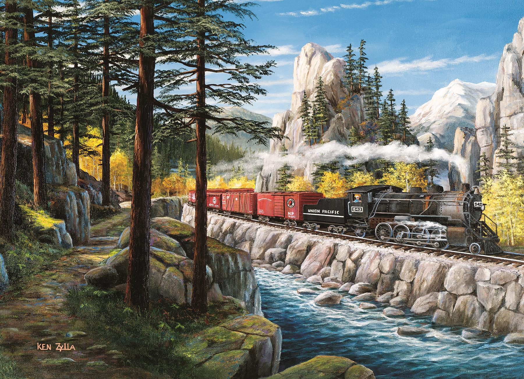 Cobble Hill Rounding The Horn Jigsaw Puzzle (1000 Pieces)