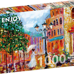 Enjoy Paris Romance Jigsaw Puzzle (1000 Pieces)