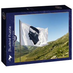 Bluebird Drapeau de la Corse Jigsaw Puzzle (1000 Pieces)
