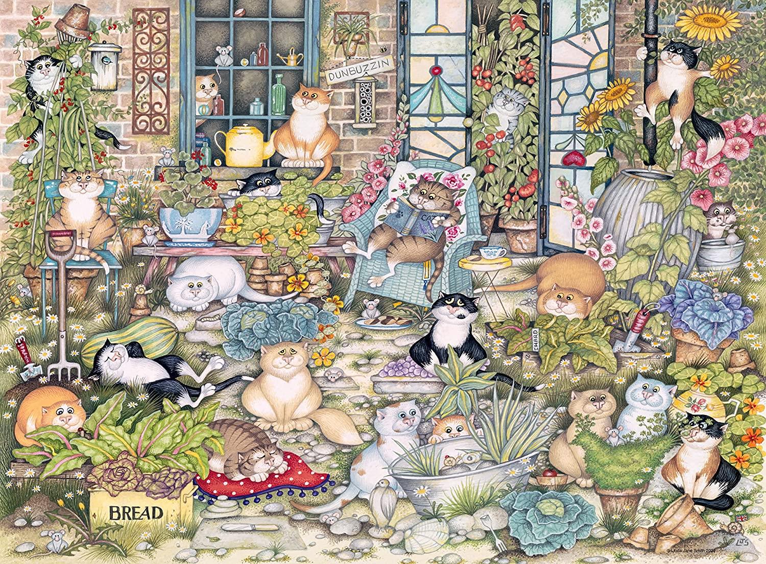Ravensburger Crazy Cats The Good Life (500 Pieces)