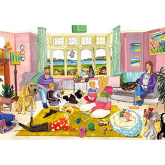 Gibsons A Dog's Life Jigsaw Puzzle (4 x 500 Pieces) - DAMAGED BOX