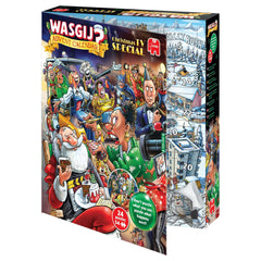 Wasgij Advent Calendar Christmas TV Special! Jigsaw Puzzles (24 x 54 Pieces)