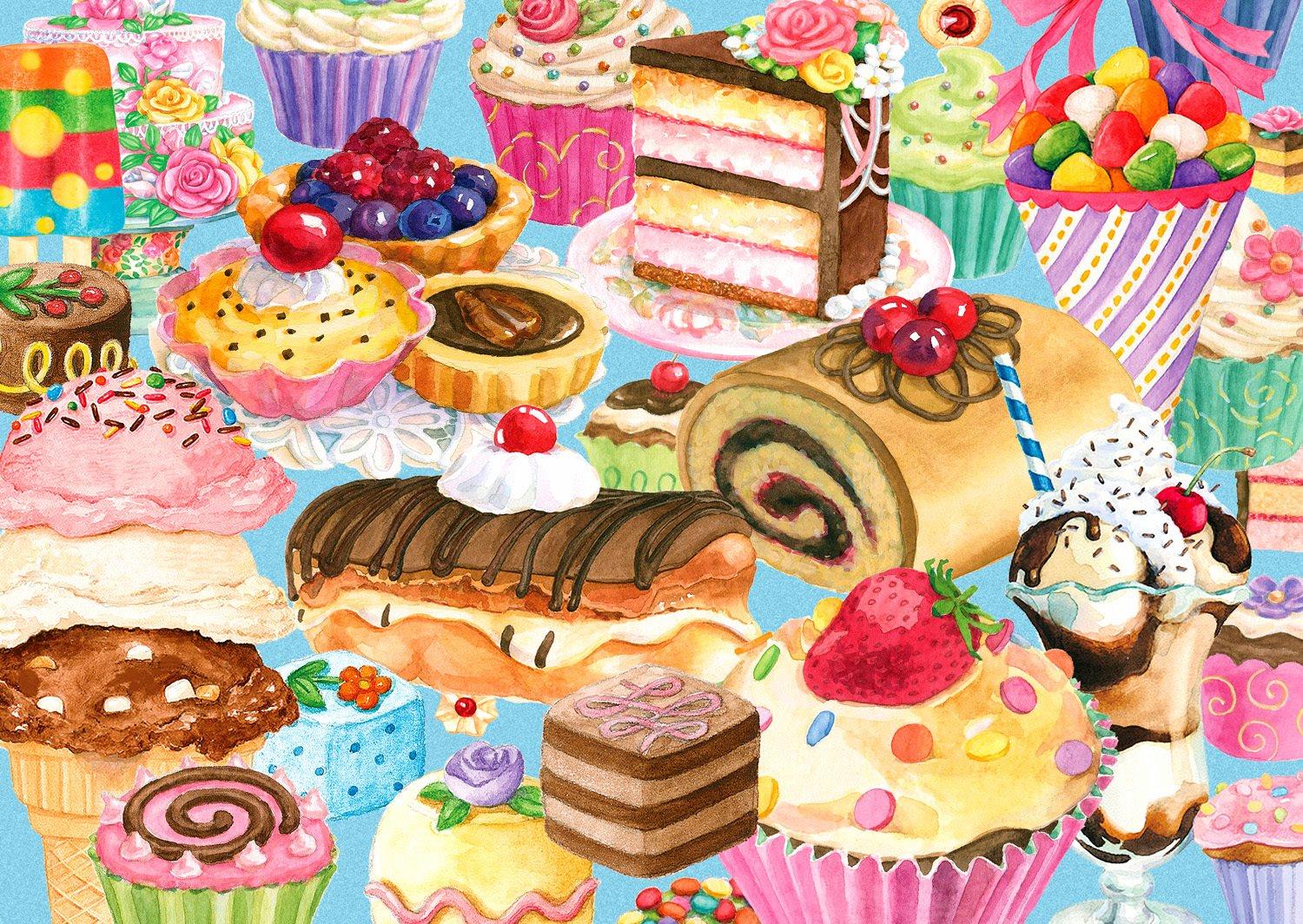 Enjoy Sweet Treats Jigsaw Puzzle (1000 Pieces)