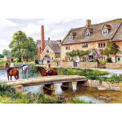 Gibsons Terry's Waterways Jigsaw Puzzle (4 x 500 Pieces) DAMAGED BOX