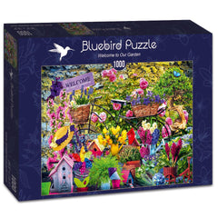 Bluebird Welcome to Our Garden Jigsaw Puzzle (1000 Pieces)