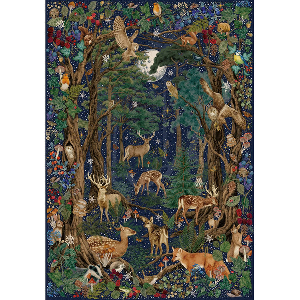 Gibsons Into The Forest, The Art File Jigsaw Puzzle (1000 Pieces)  DAMAGED BOX