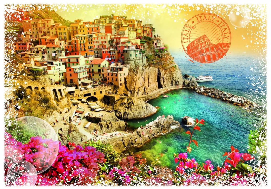 Grafika Travel around the World - Italy Jigsaw Puzzle (1000 Pieces)