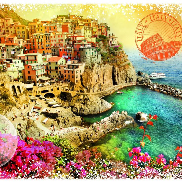 Grafika Travel around the World - Italy Jigsaw Puzzle (1000 Pieces)